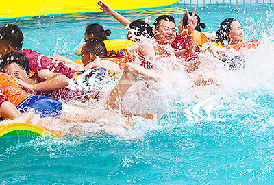 清涼夏日--水上主題團建活動